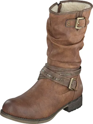 Produktbild von Mustang Damen Stiefelette Warmfutter 1139-624, Größe:38 EU, Farbe:Braun