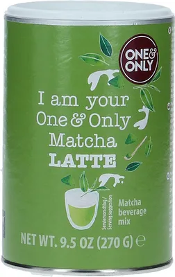 Produktbild von ONE&ONLY Matcha Latte 270 g