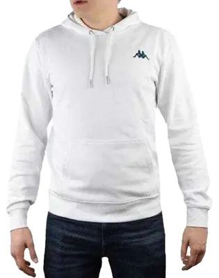 Produktbild von Kappa - "Vend" Kapuzenpullover für Herren PP9631 (L) (Weiß)