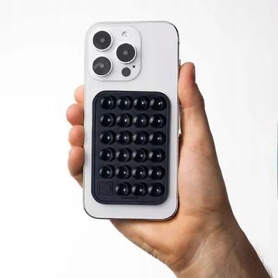 Zdjęcie produktu dla Przyssawka uchwyt do telefonu samoprzylepny silikonowy uniwersalny