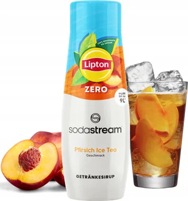 Produktbild von SodaStream 1924223490, Karbonisierungssirup, Blau, Braun, Grün, Weiß, Gelb, Pfirsich, 440 ml, 9 l, 1 Stück(e)