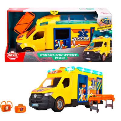 Image de Dickie Toys, Mercedes-Benz Sprinter Rescue