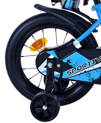 Obrázok produktu pre Detský bicykel Volare Sportivo - chlapci - 14 palcov - modrý čierny