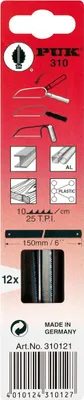 Produktbild von Metallsägeblatt 310 L.150mm ZpZ 25 1-s.12 St./Karte PUK