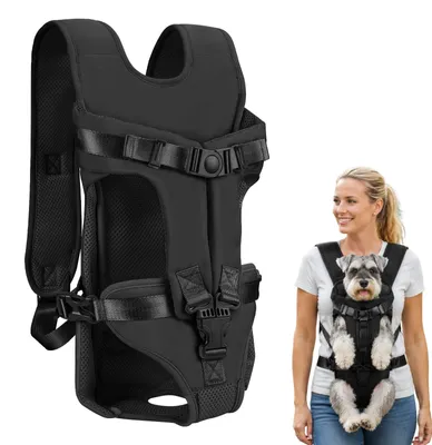 Hunderucksack, verstellbar, atmungsaktiv, für kleine Hunde, S