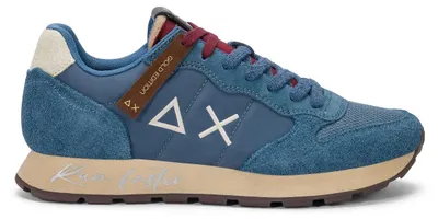 Zdjęcie produktu dla Sun68 Tom Vintage, sneakers, skóra, męskie, kolor: granatowy (ciemny)