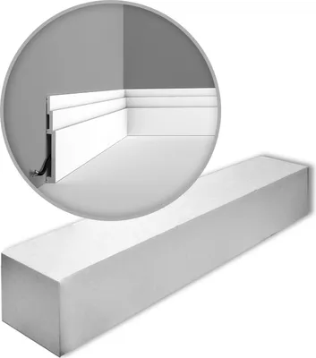 Produktbild von Orac Decor SX181 MODERN Sockelleisten 1 Karton SET 8 Zierleisten | 16 m