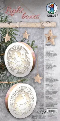 Produktbild von URSUS Birds & Reindeer, Bastelset für Kinder