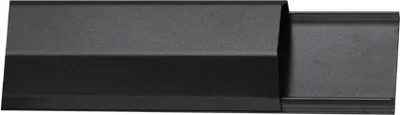 Produktbild von ALU KABELKANAL 75CM LÄNGE 5CM BREITE TOP DESIGN KABELFÜHRUNG ALUMINIUM Schwarz GROSS