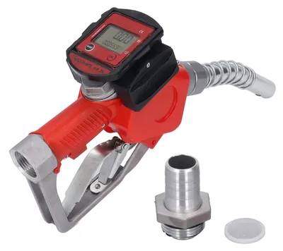 Produktbild von 1 Zoll BSP Automatische Betankungsdüse Aluminiumlegierung Digitaler Durchflussmesser Diesel Benzin Kraftstoff