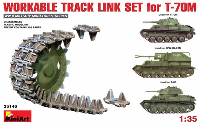 Produktbild von MiniArt Workable Track Link Set f.T-70M Light T.  6465146