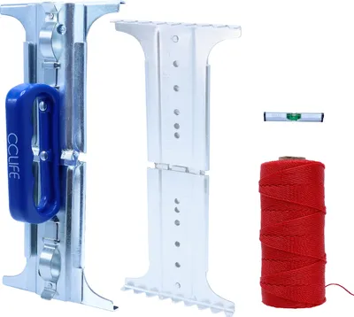 Produktbild von CCLIFE Fliesenheber Set Plattenheber Tragegriff 30-50cm Wasserwaagen und Maurerschnur