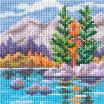 Immagine prodotto di Kit di punti contati RTO "Couleurs d'été VI", 11x11cm