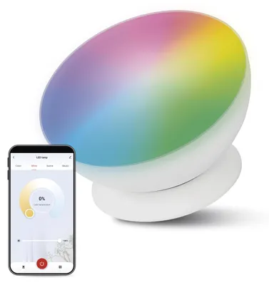 LED-Sfeerverlichtung mit App, RGB & CCT, 330 lm, weiß