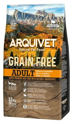 Productafbeelding van Arquivet GRAIN FREE kalkoen met groenten, 12 kg