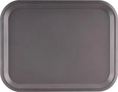 Produktbild von Roltex Nordic Serviertablett - dunkelgrau - 43 x 33cm - Kunststoff - 10 Tabletts