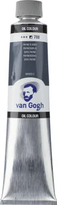 Zdjęcie produktu dla Tuba z farbą olejną Van Gogh 200 ml Payne Gray 708