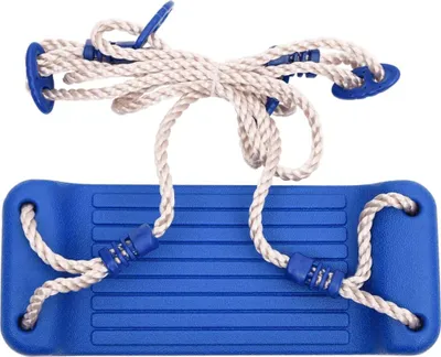 Produktbild von vidaXL Schaukelsitze mit Seilen 2 Stk. Blau 38x16 cm PE