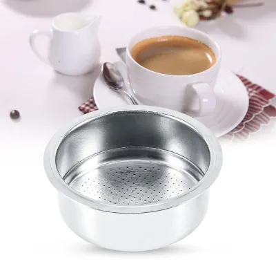 Productafbeelding van Espressomachine filtermand - Filtermand van roestvrij staal - Geschikt voor espressomachines - 52 mm