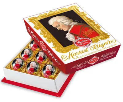 Produktbild von Reber Mozart Kugeln 12er