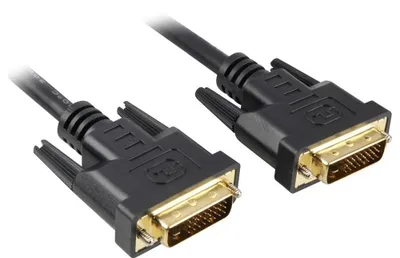 Zdjęcie produktu dla PremiumCord KPDVI2-1, 1 m, DVI, DVI-D, Męska, Męska, Czarny