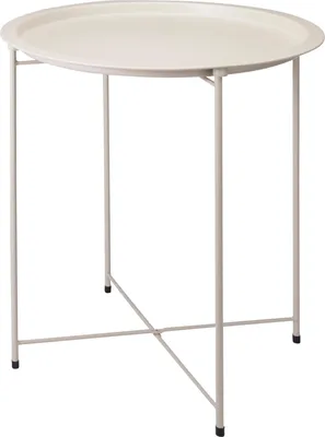 Immagine prodotto di Tavolino NOAH beige DH 47x50 cm beige Tavolino da caffè Tavolino per laptop