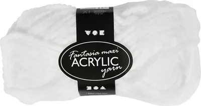 Zdjęcie produktu dla Creativ Company 421867, Rękodzieło, Biały, Akrylowy, 35 m, 50 g