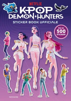 Produktbild von KPop Demon Hunters. Sticker book ufficiale