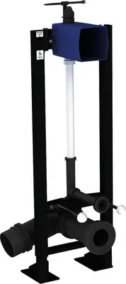 Produktbild von Delabie Inst.Sys TEMPOFIX3 WC TEMPOMATIC 230/6V selbsttr.D110 Set1/2