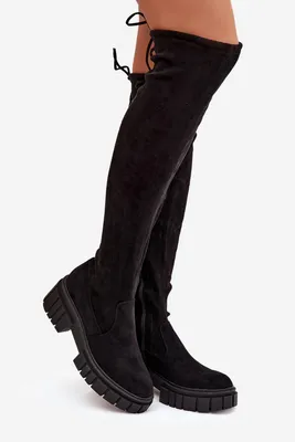 Produktbild von Damen Wildlederstiefel Workers Schwarz Cheera 37