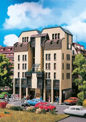 Zdjęcie produktu dla Vollmer 43801 – Budynek mieszkalny w skali H0 – nowy