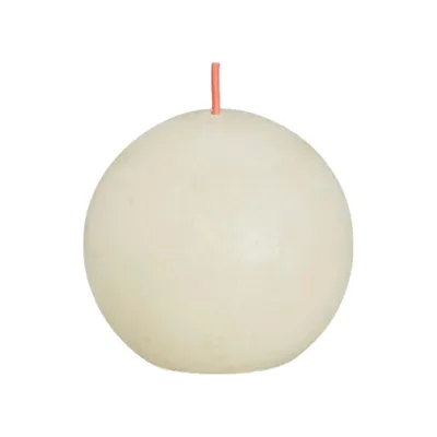Immagine prodotto di BOLSIUS Kugelkerze Rustiko Shine ø8cm weiche Perle