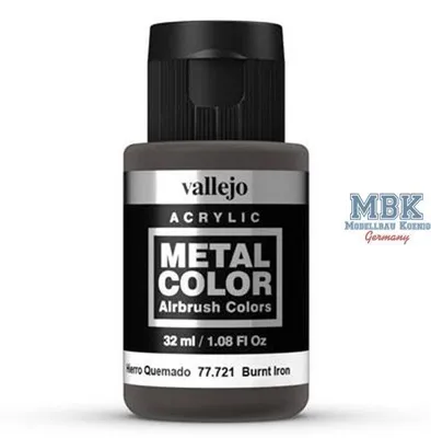 Produktbild von Vallejo 77.721, 32 ml, Grau, Metallisch, Flasche