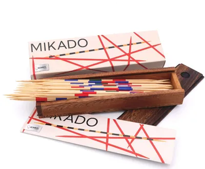 Produktbild von Mikado - 41 feine Stäbchen, große Herausforderung aus Holz