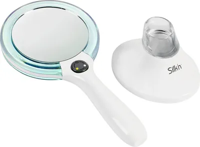 Produktbild von Silk'n MirrorLumi - Kozmetické zrkadlo s LED osvetlením - Stojanové alebo ručné zrkadlo