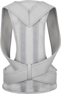 Produktbild von Haltungskorrekturgürtel, verstellbar, atmungsaktiv, ergonomisch, für Männer und Frauen, Rückenstütze, Schulterstütze, Anti-Buckel-Korrekturgurt