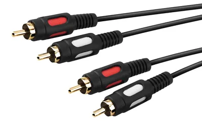 Produktbild von Audiokabel, 2 Cinch-Stecker auf 2 Cinch-Stecker