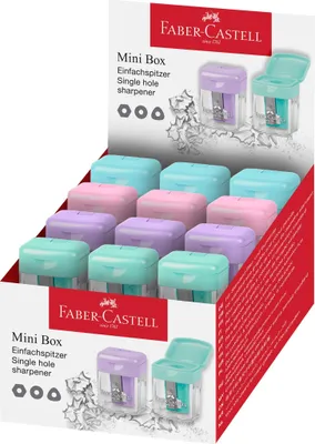 Produktbild von Faber-Castell 182801, Manueller Bleistiftspitzer, Hellblau, 1 Stück(e)