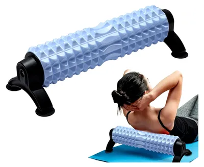 Produktbild von EVA-Schaumstoffrolle | Schaumstoffrolle für Tiefenmassage von Triggerpunkten | Fitnesszubehör für Stretching Beine Arme Rücken Wade nach Pilates-Training