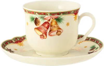 Produktbild von Seltmann Weiden Marieluise Weihnachtsnostalgie Kaffeetasse mit Untertasse 230 ml