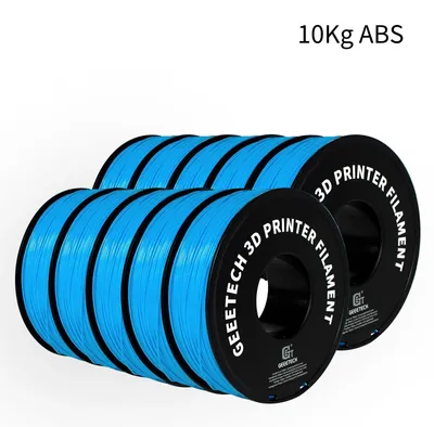Obrázek produktu pro Filament pro 3D tiskárny – ABS+ 1,75 mm – cívka 10 kg – vakuově balené – pro 3D tiskárny – aquamodrá