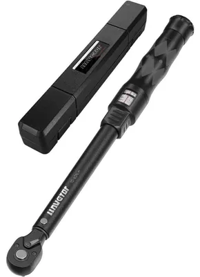 Obrázok produktu pre Momentový kľúč 3/8" s rozsahom 10-60 Nm, s 72-zubovým ráčnovým hlavou a presnosťou ±3 %