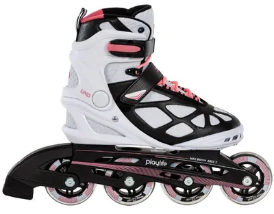 Image de patins inline Uno Pink 80 softboot 82A rose taille 38