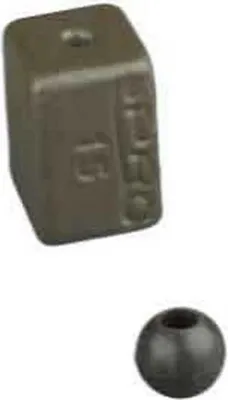 Produktbild von Spro Deadbait Cube Sinker - Grundblei, Gewicht / Inhalt:25g - 2 Stück