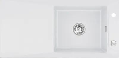 Produktbild von KeraDomo Spüle SIRO 100 SATIN mit Excenterbedienung