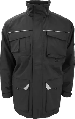 Image de Blouse de travail / manteau Result pour homme, modèle Sabre / BC2795 (4XL) (noir)