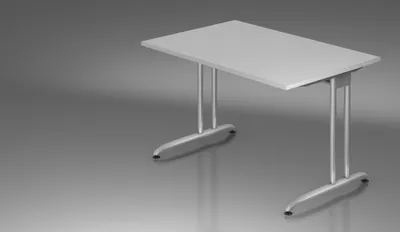 Produktbild von Schreibtisch lichtgrau 1200x800 mm