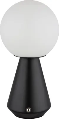 Immagine prodotto di Lampada da tavolo a LED, nera, touch, dimmerabile, H 23,5 cm