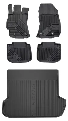 Obrázek produktu pro Autokoberce 3D TPE + vana kufru DryZone pro: Subaru Outback V 2014-2019 kombi 5 ks