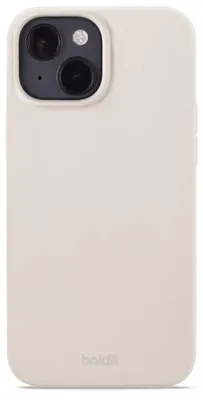 Produktbild von HoldIt Silikon Case, Cover, Apple, iPhone 14, 15,5 cm (6.1"), Beige